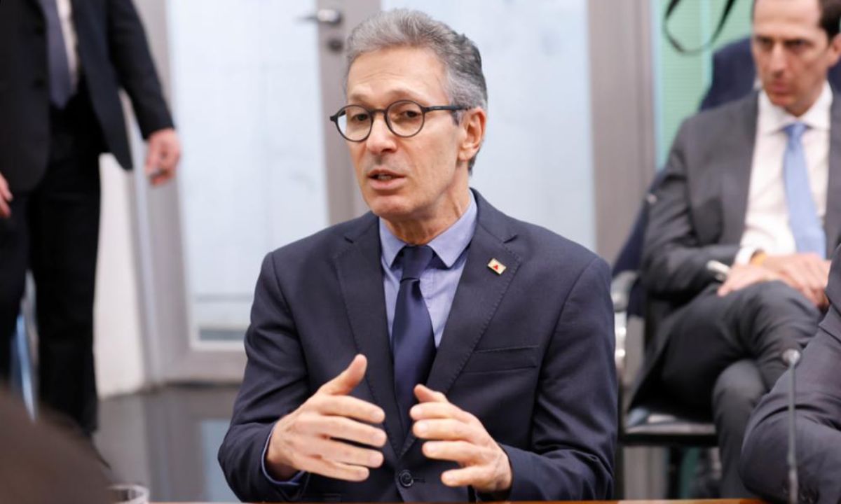 O governador Romeu Zema