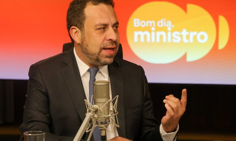 O ministro da Secretaria-geral da Presidência da República, Guilherme Boulos