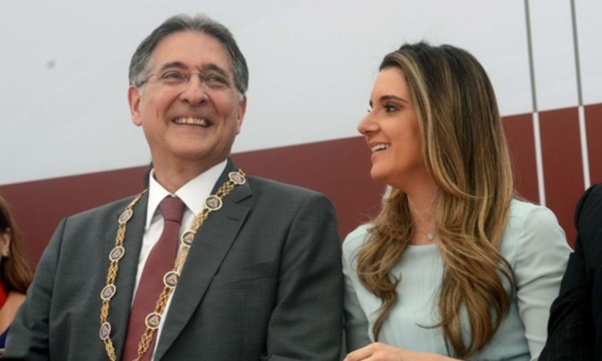 Fernando Pimentel e Carolina Pimentel