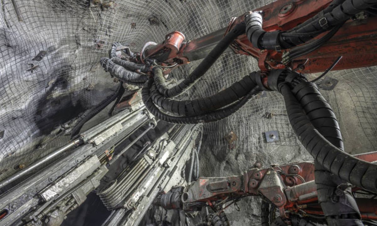 A mina Cuiabá, da AngloGold, em Sabará