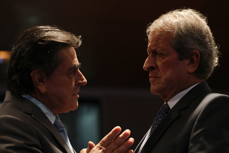 O presidente nacional do PL, Valdemar Costa Neto, e o deputado federal Domingos Sávio