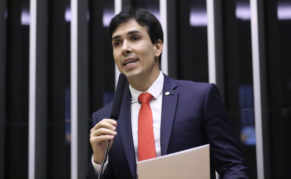 Euclydes Pettersen no plenário da Câmara