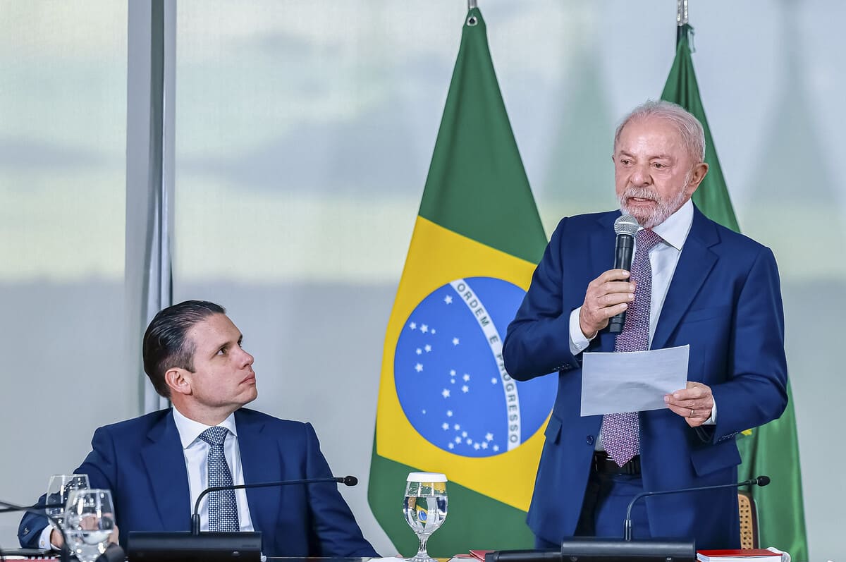 Hugo Motta e Lula