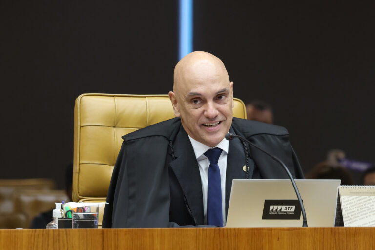 O ministro Alexandre de Moraes