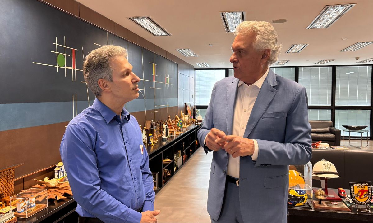 Os pré-candidatos Romeu Zema e Ronaldo Caiado