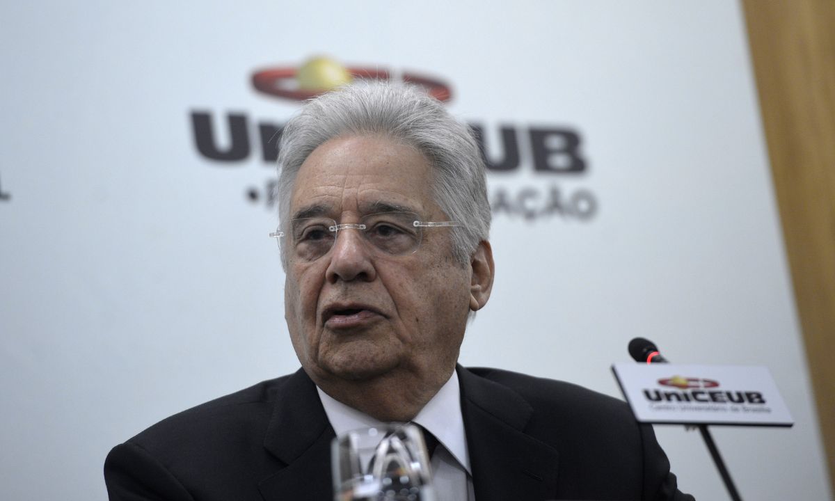 O ex-presidente Fernando Henrique Cardoso