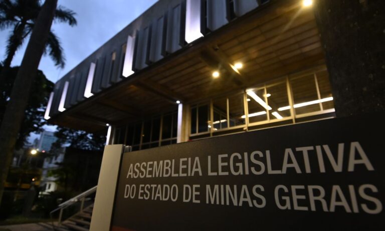 A sede da Assembleia de Minas