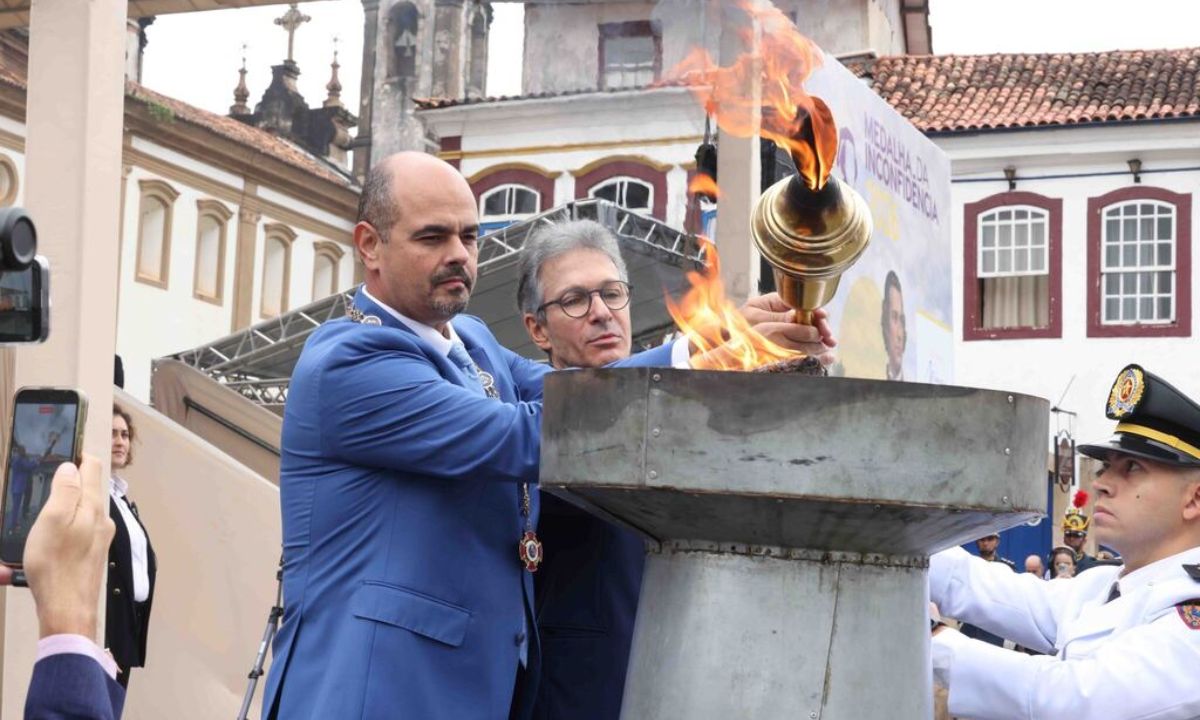 Romeu Zema e Mateus Simões