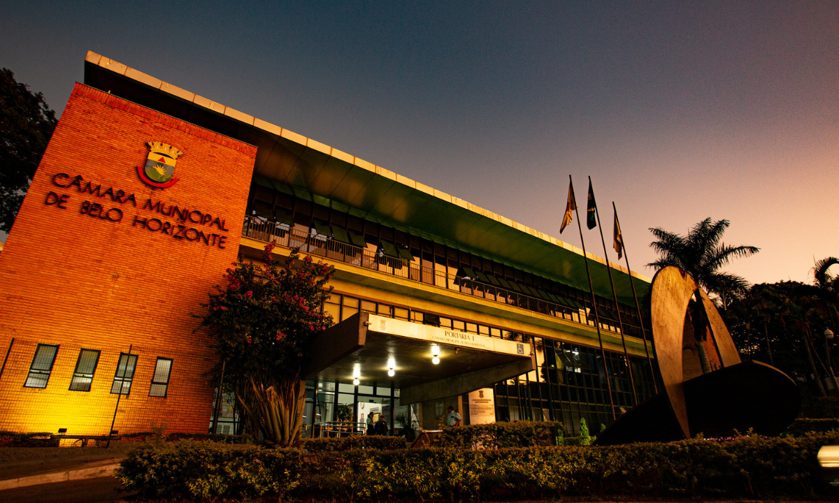 Fachada da Câmara de BH