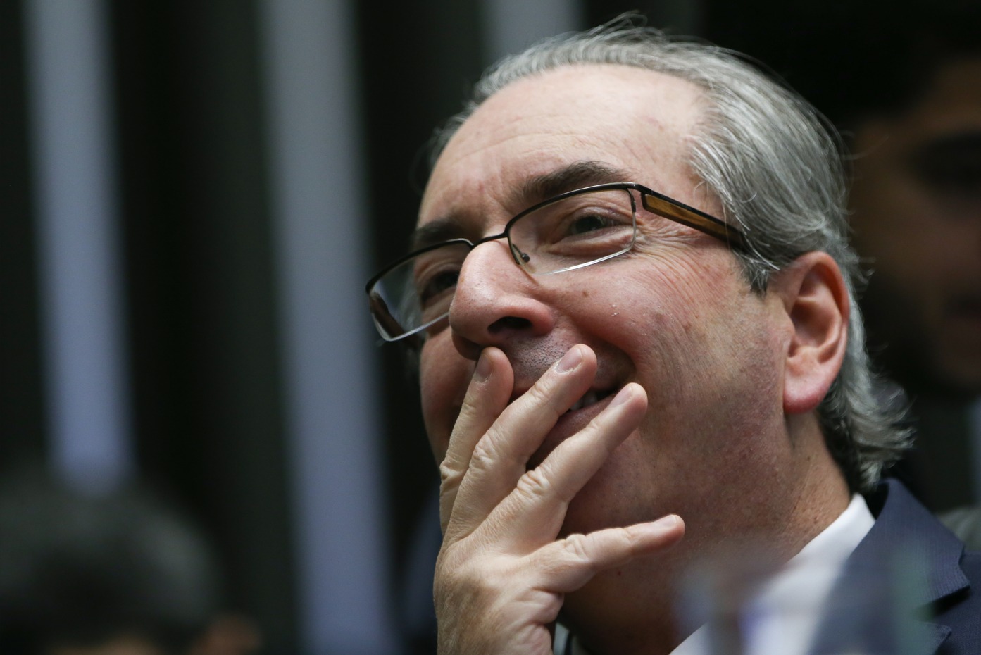 Na foto, Eduardo Cunha quando era presidente da Câmara dos Deputados