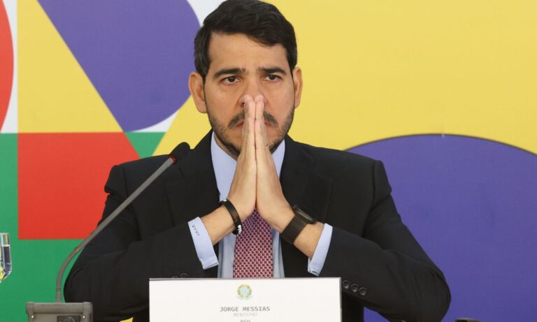 O advogado-geral da União, Jorge Messias