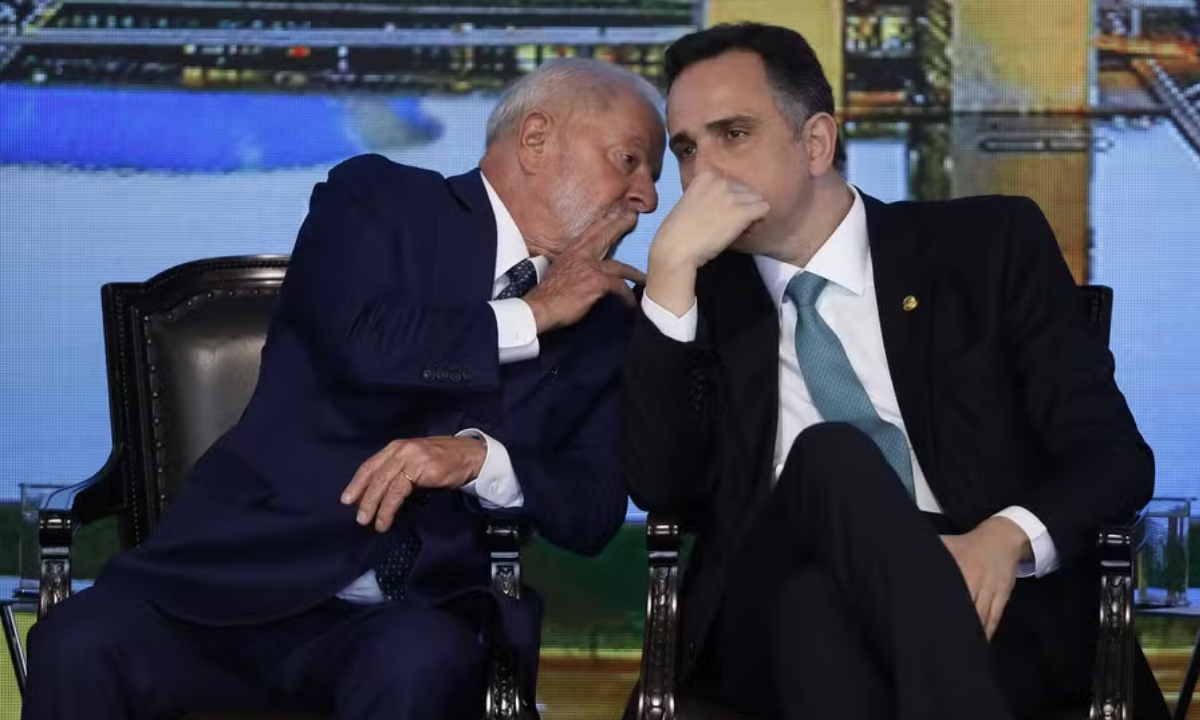 Lula e Pacheco conversam