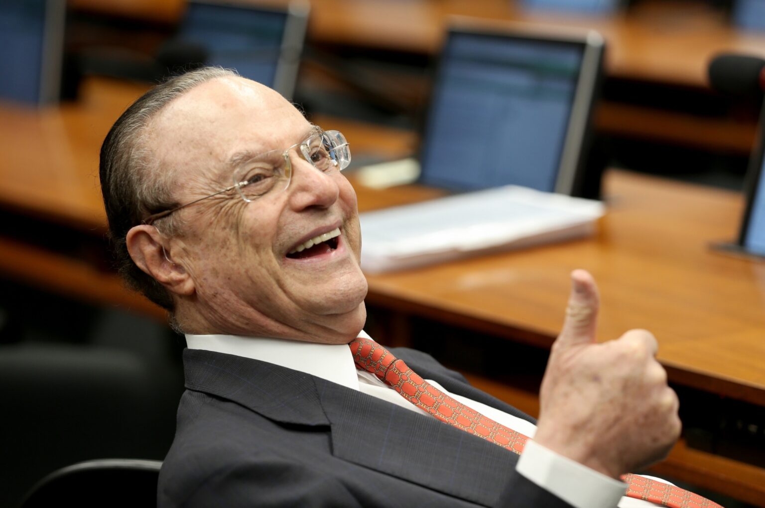 O ex-prefeito de São Paulo: Paulo Maluf
