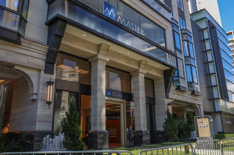 Sede do Banco Master, em São Paulo