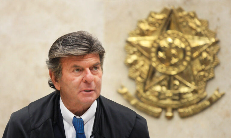Ministro Luiz Fux preside sessão plenária do STF. Foto: Nelson Jr./SCO/STF