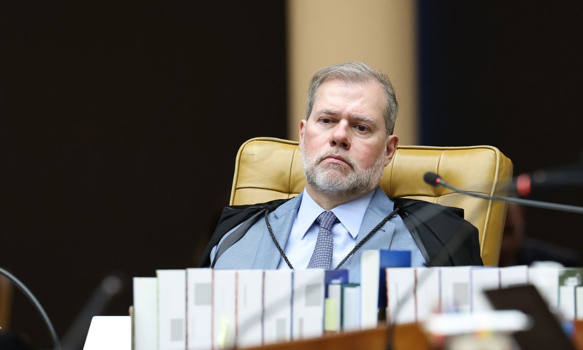 O ministro Dias Toffoli