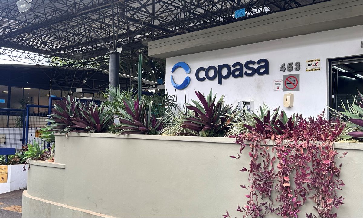 Fachada da sede da Copasa