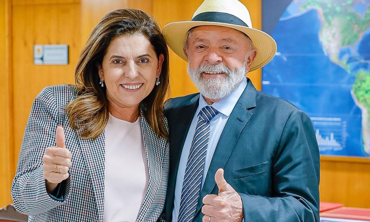 Gleide e Lula