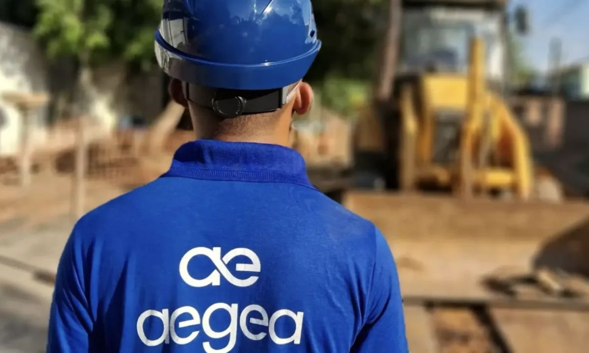 Logomarca da Aegea
