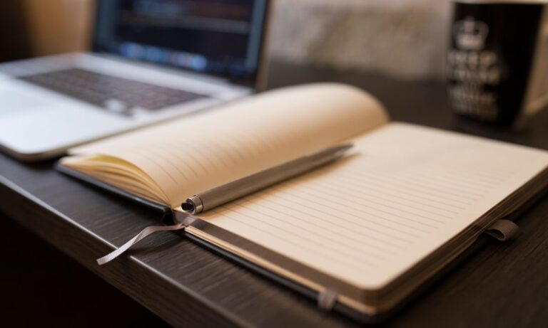 Caderno vazio