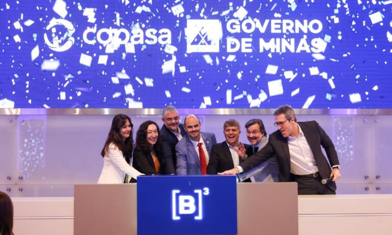 Privatização da Copasa foi concluída em cerimônia na B3