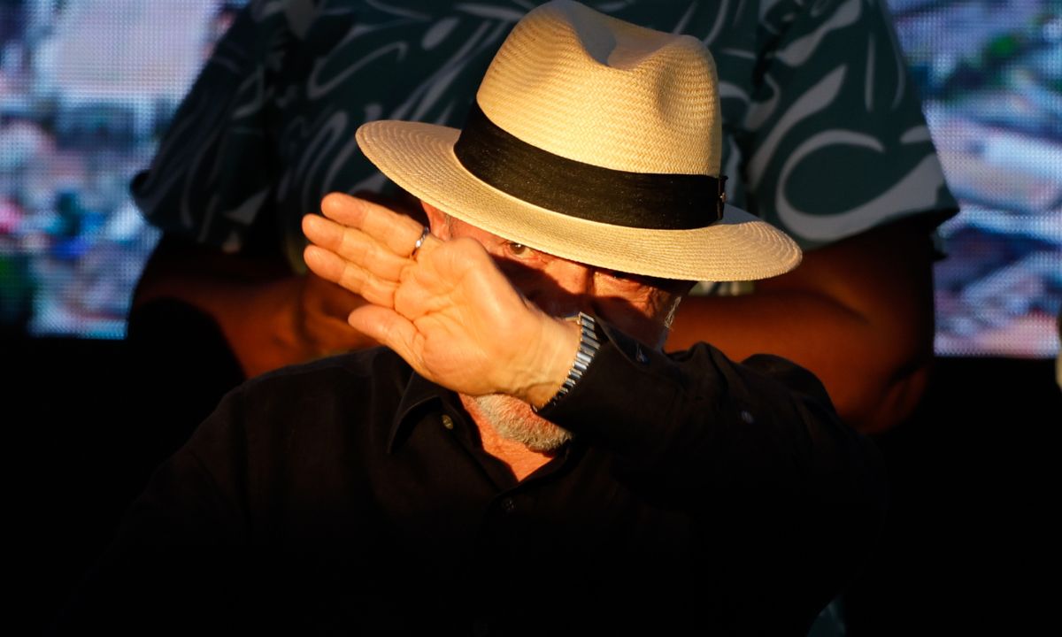 O presidente Luiz Inácio Lula da Silva