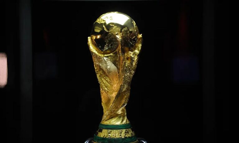 A taça da Copa do Mundo