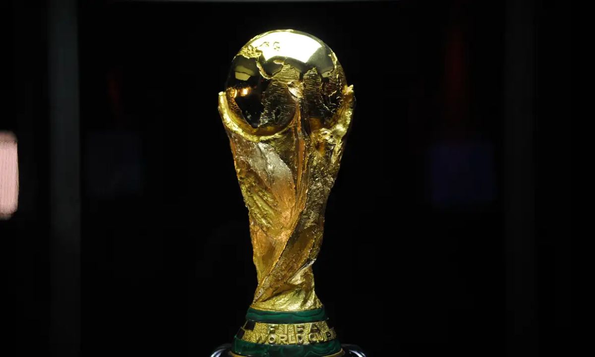 A taça da Copa do Mundo