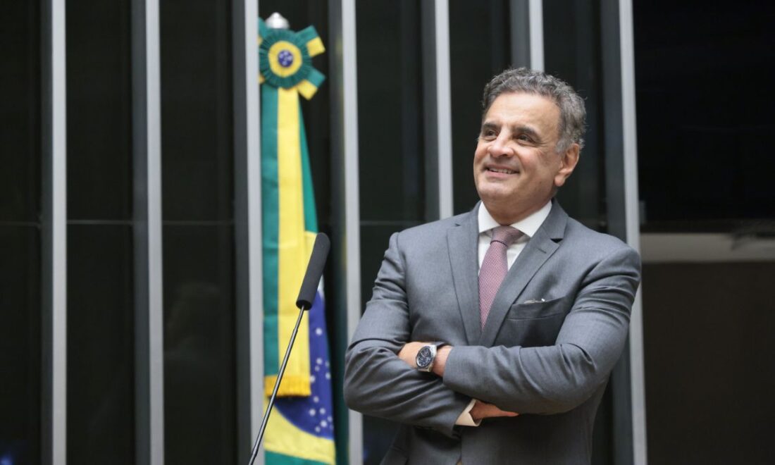 O deputado federal Aécio Neves