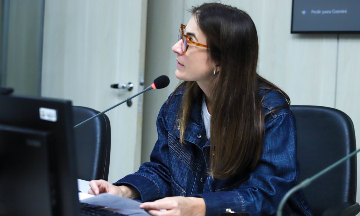A vereadora Fernanda Altoé
