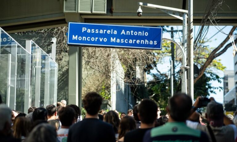 A passarela Antonio Moncorvo Mascarenhas