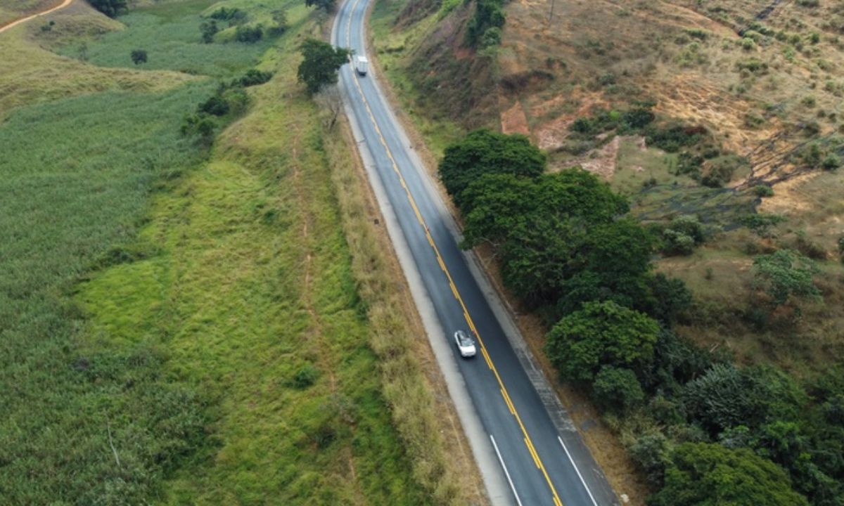 BR-262 vista de cima