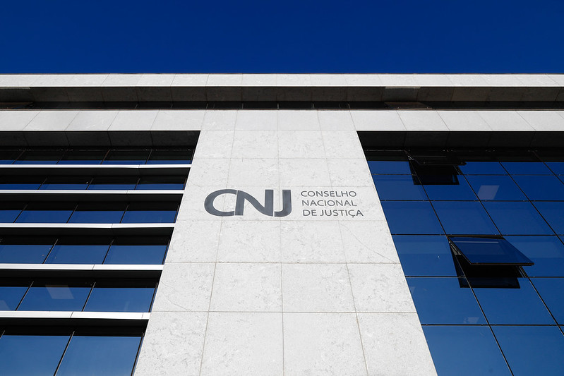 Fachada do Conselho Nacional de Justiça (CNJ), em Brasília