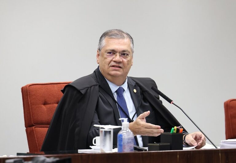 O ministro Flávio Dino. do STF