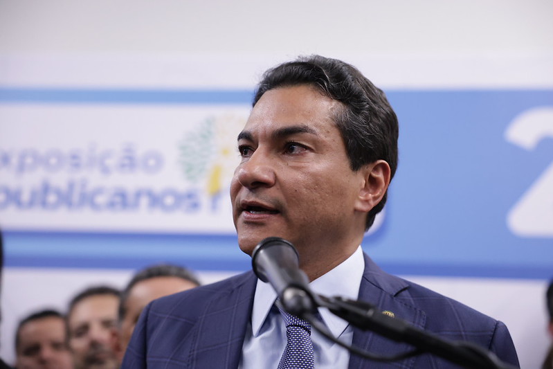 Na foto, o presidente nacional do Republicanos, deputado federal Marcos Pereira (SP)