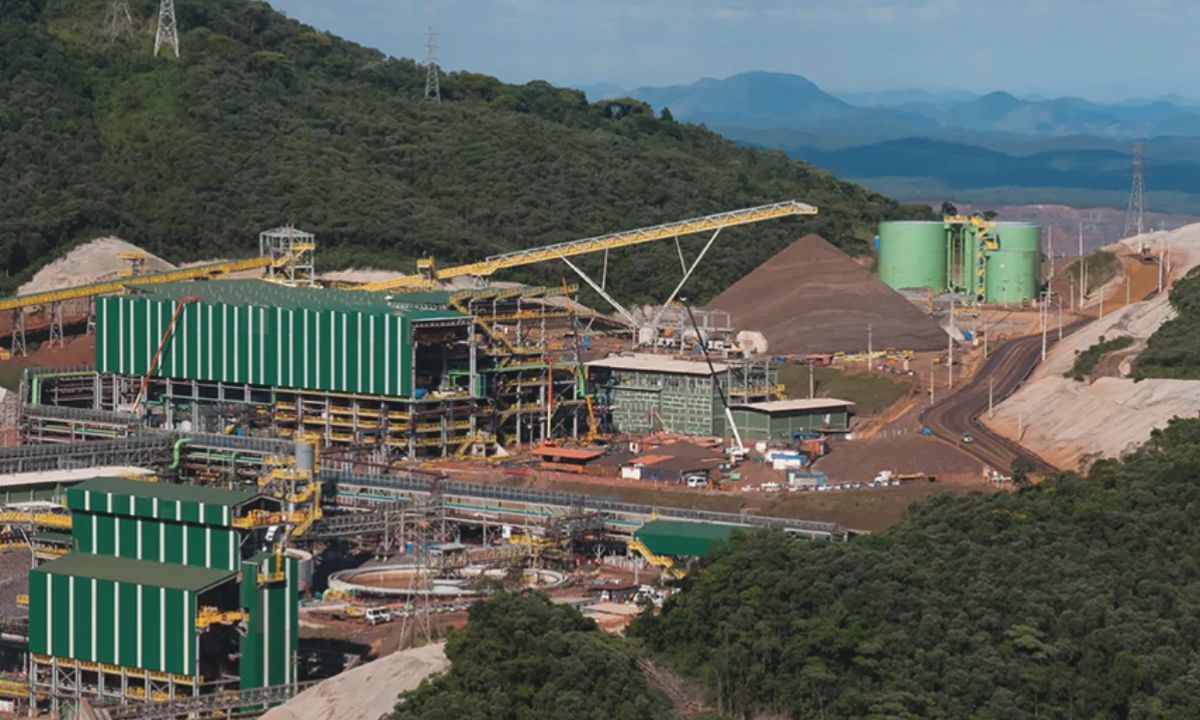 Planta da Samarco em Mariana
