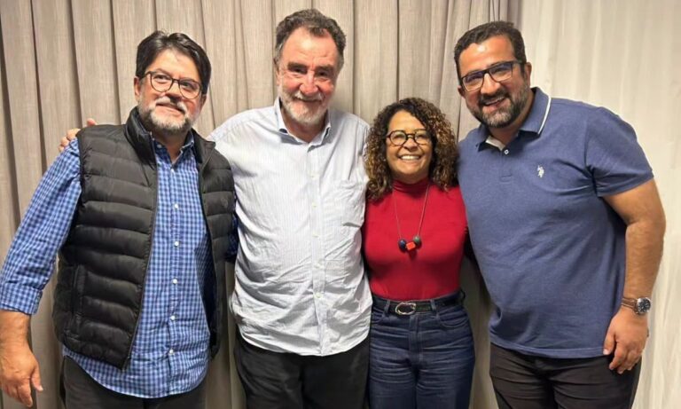Osvander Valadão, Patrus Ananias, Leninha e Wadson Ribeiro