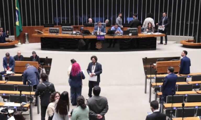 Plenário da Câmara dos Deputados.