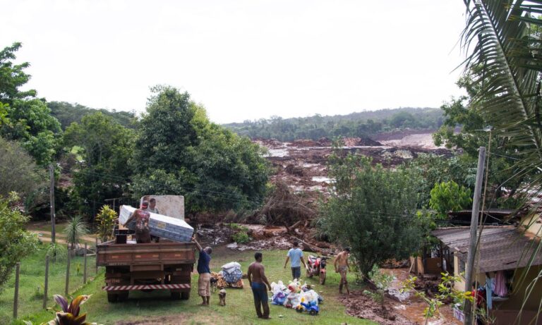 Tragédia em Brumadinho com rompimento da barragem da Vale