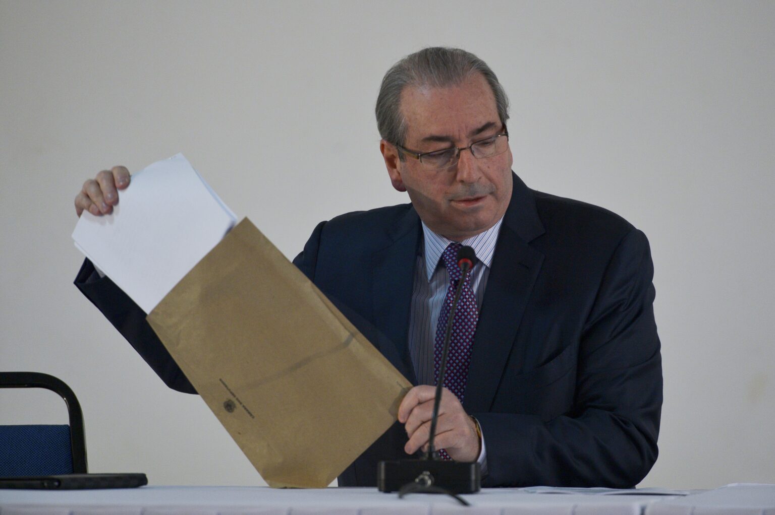 Na foto, o o ex-presidente da Câmara dos Deputados Eduardo Cunha. Foto: José Cruz/Agência Brasil