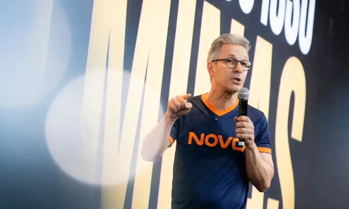 Romeu Zema em campanha