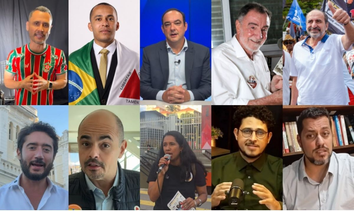Candidatos ao governo de Minas Gerais em 2026
