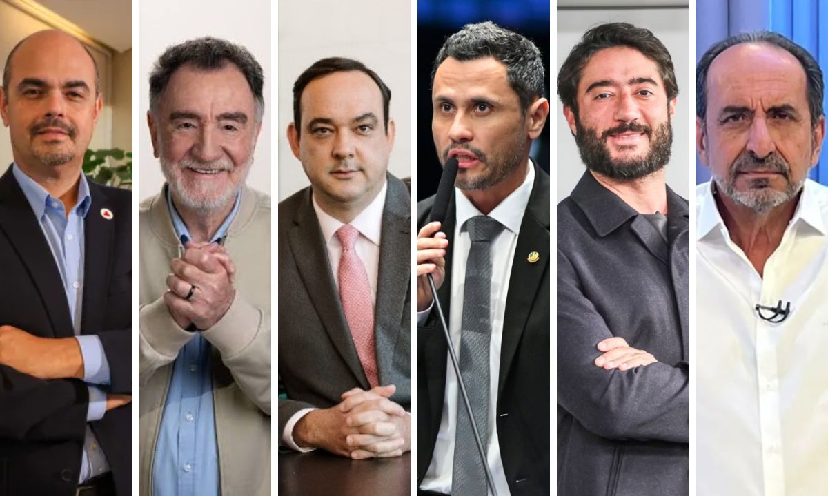 Montagem sobre fotos de Mateus Simões, Patrus Ananias, Flávio Roscoe, Cleitinho Azevedo, Gabriel Azevedo e Alexandre Kalil