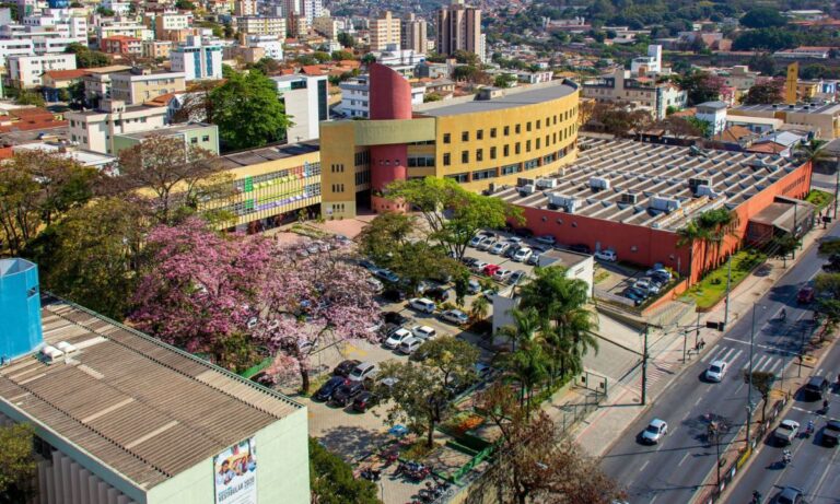 O campus do Cefet em BH