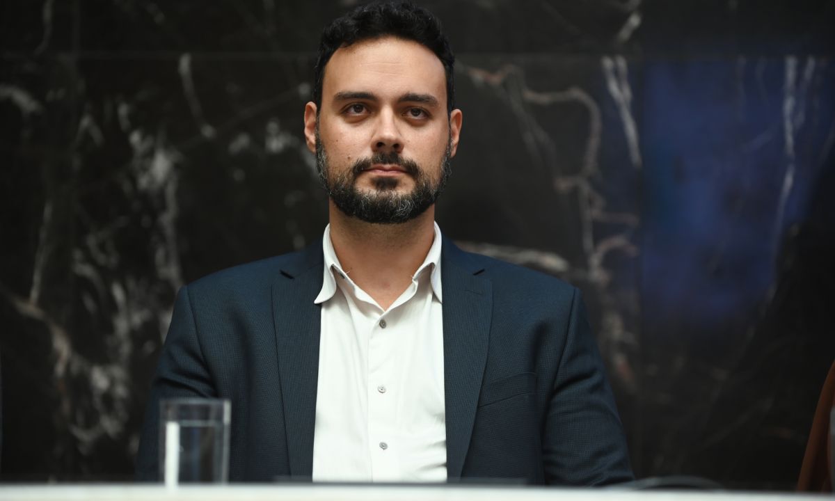 O secretário de Educação de Minas, Gustavo Braga