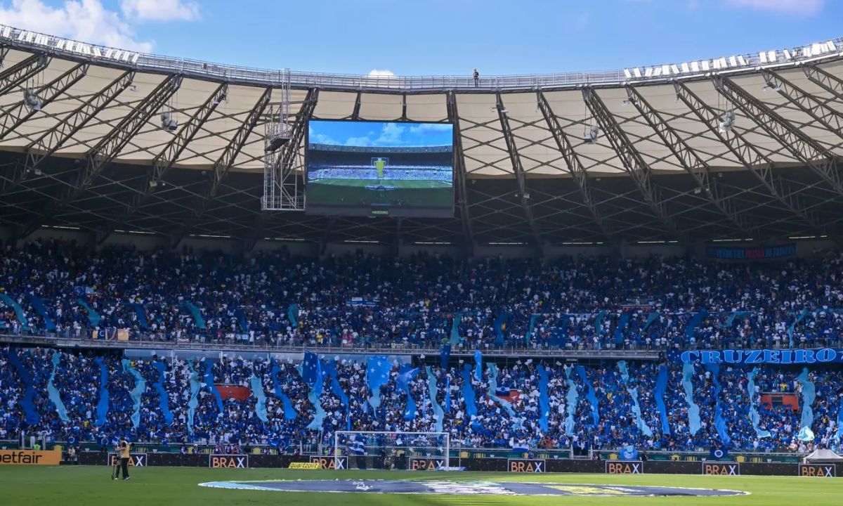 Torcida do Cruzeiro no Mineirão
