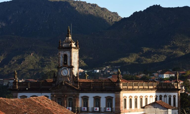 Vista da cidade de Ouro Preto