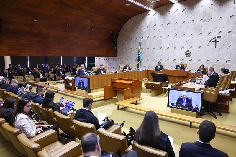 Sessão plenária do STF