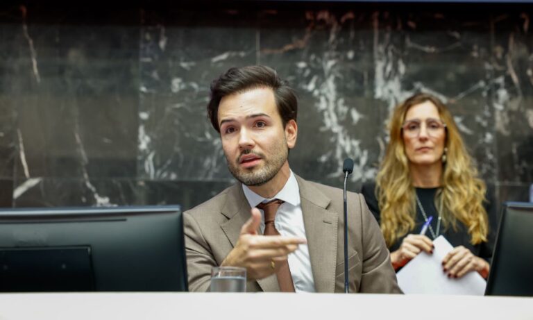 O presidente da Assembleia de Minas, Tadeu Leite