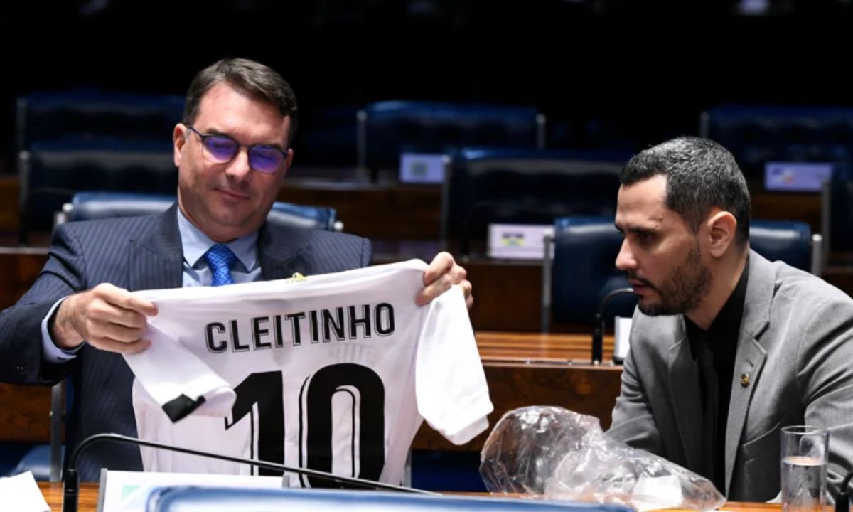 Flávio e Cleitinho em Plenário